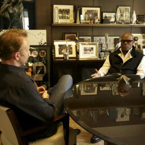 Still of Morgan Spurlock and L.A. Reid in The Greatest Movie Ever Sold (2011)