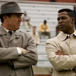 DARRIN HENSON AND DENNIS QUAID IN THE EXPRESS