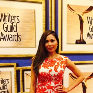 nd Radhaa Nilia at the Writer Guild Awards, 2014.
