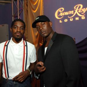 Andr Benjamin and Tyrese Gibson at event of ESPY Awards 2005