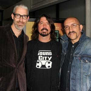 Paul Crowder Dave Grohl and Mark Monroe at event of Sound City 2013