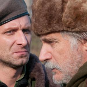 Still of Rade Serbedzija and Goran Kostic in In the Land of Blood and Honey 2011