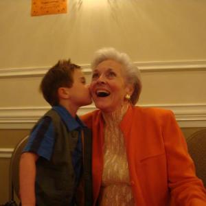 With Lee Meriwether at the All My Children Luncheon