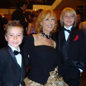 With Jill Larson and Tate Berney at the Daytime Emmy Awards