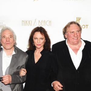 Welcome to New-York (Cannes-2014)-photocall- Marie Moute, Gerard Depardieu, Jacqueline Bisset, Abel Ferrara, Chris Zois