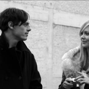 Still of Scoot McNairy and Sara Simmonds in In Search of a Midnight Kiss 2007