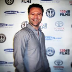 JC Khoury at the Woodstock Film Festival world premiere of All Relative
