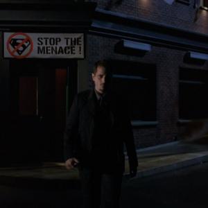 Elias Toufexis as the villain WARP in Smallville
