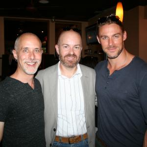 Allan Wylie  Jessie Pavelka with Rob Sequin at The Charon Incident screening