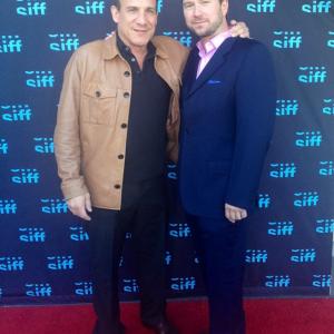 William DePaolo and Paul Ben Victor at the Seattle International Fim Fest