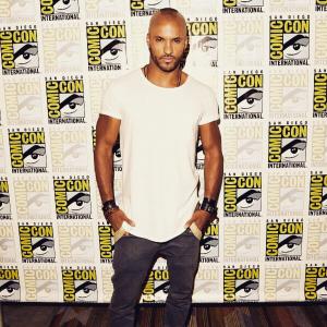 Ricky Whittle at The100 press junket for San Diego comic con 2015