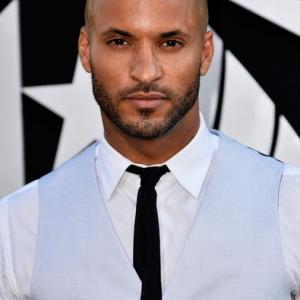 Ricky Whittle Red carpet arrival for Pacific Rim premiere 2013