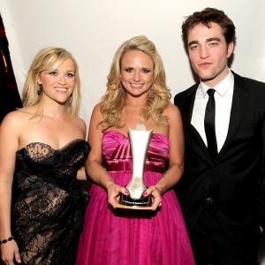 Reese Witherspoon Miranda Lambert and Robert Pattinson
