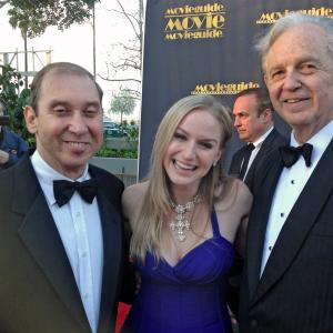 Alone Yet Not Alone OscarNominees rescinded for Best Song Dennis Spiegel and Bruce Broughton with films actress Jenn Gotzon at the 22nd Annual Movieguide Awards at Universal Hilton