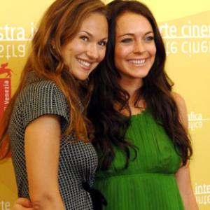 Lindsay Lohan and Svetlana Metkina at event of Bobby 2006
