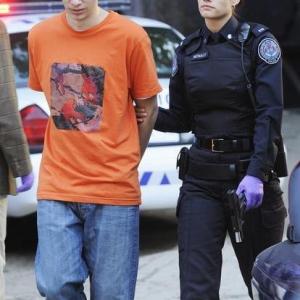 Still of Devon Bostick and Missy Peregrym in Rookie Blue 2010