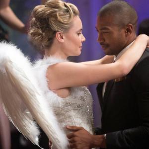 Still of Leah Pipes and Charles Michael Davis in The Originals 2013