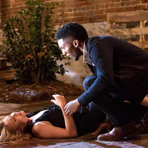 Still of Yusuf Gatewood and Leah Pipes in The Originals 2013