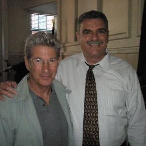 With Richard Gere on the set of Brooklyns Finest