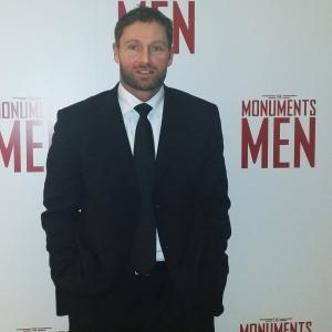Adrian Bouchet at The Monuments Men UK Premiere