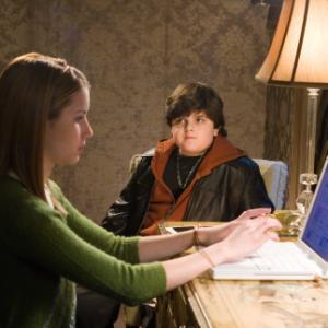 Still of Emma Roberts and Josh Flitter in Nancy Drew 2007