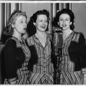 The Tailor Maids (L to R) Faye Reed, Marian Bartell and Virginia Friend