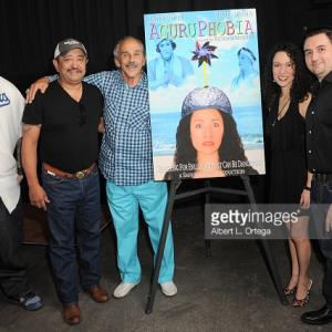 Citric Anthony Campos, Alejandro Patino, Pepe Serna, Jade Puga Director Richard Montes at the Los Angeles Premiere of Aguruphobia