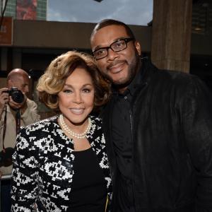 Diahann Carroll and Tyler Perry at event of Peeples 2013