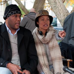 Still of Tina Gordon and Tyler Perry in Peeples 2013