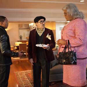 Still of Eugene Levy, Romeo Miller and Tyler Perry in Madea's Witness Protection (2012)