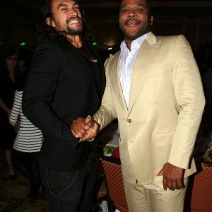 Jason Momoa and Tyler Perry