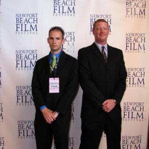 Kc Wayland representing Boots on Ground at the Newport Beach Film Festival