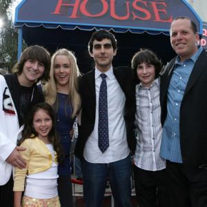 Jack Rapke Sam Lerner Spencer Locke and Ryan Newman at event of Namas monstras 2006