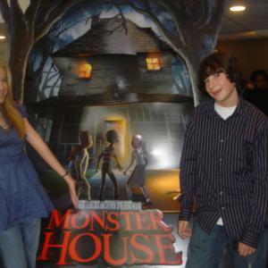 Spencer and me at the LA Film Festival for Monster House