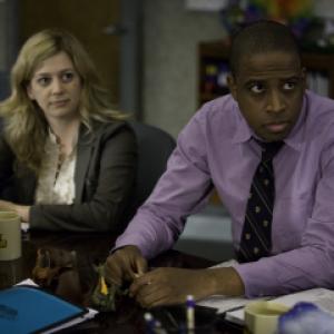 Still of Keith Powell and Sue Galloway in 30 Rock (2006)