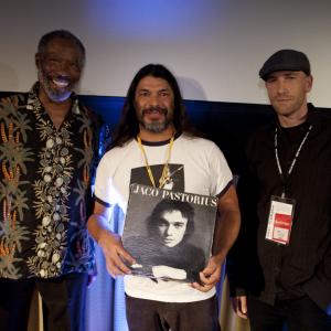 Jerry Jemmott Robert Trujillo and Director Paul Marchand give QA at the 2014 Mill Valley Film Festival