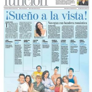 Pepe Bojorquez and his Sea of Dreams' Cast. Reforma Newspaper. www.pepebojorquez.com