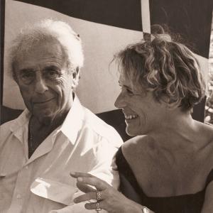 Stella Leonetti and Michelangelo Antonioni founding the Capalbio Cinema International Short Film Festival