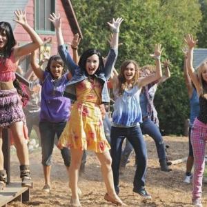 Still of Alyson Stoner Jasmine Richards Demi Lovato and Meaghan Martin in Camp Rock 2 The Final Jam 2010