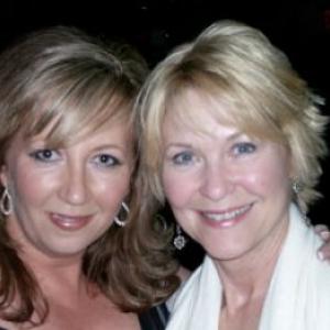 Toni Suttie with fellow celebrity Dee Wallace Stone at the exclusive Club Vex, Harrahs Lake Tahoe.