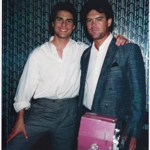 JZ in Vegas with Tom Cruise at penthouse suite, Caesars Palace, Las Vegas, for Academy Award winning film...'RAINMAN'