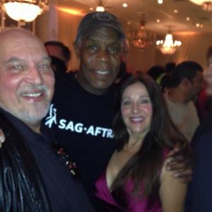 Rick Camp ActorScreenwriterProducer Danny Glover ActorDirectorProducer and my sister Shelley Camp ActressModelEntrepreneur 128516 At the Norcal Rally for the film Incentive Bill at the Fairmont Hotel SF Saturday June 14 10 AM to 12 PM