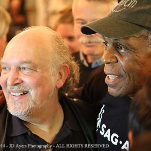 Rick Camp (Actor/Screenwriter/Producer), Danny Glover (Actor/Director/Producer; At the Norcal Rally for the film Incentive Bill at the Fairmont Hotel SF Saturday, June 14 10 AM to 12 PM