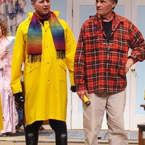 Tony and Fred Willard in Deathtroupe  The Grove Theatre