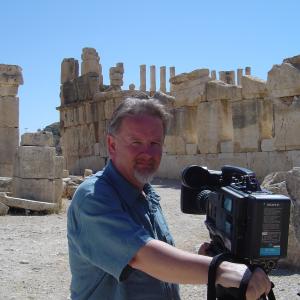 Shooting on the outskirts of Amman, Jordan, for TREASURES OF THE COPPER SCROLL