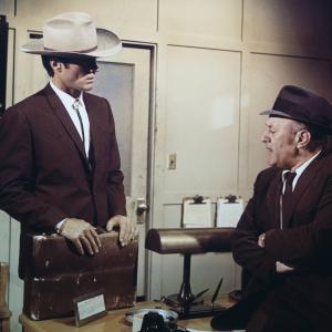 Still of Clint Eastwood and Lee J. Cobb in Coogan's Bluff (1968)