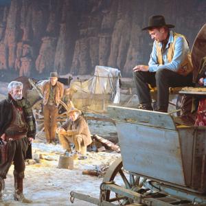 Still of Gary Cooper Lee J Cobb and Julie London in Man of the West 1958