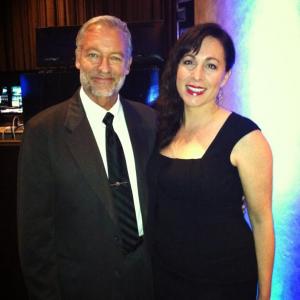 with Perry King at the 2013 COLA Awards at the Beverly Hilton.