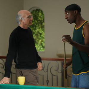 Still of Larry David Bob Einstein and JB Smoove in Curb Your Enthusiasm 1999