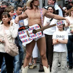 The Naked Cowboy